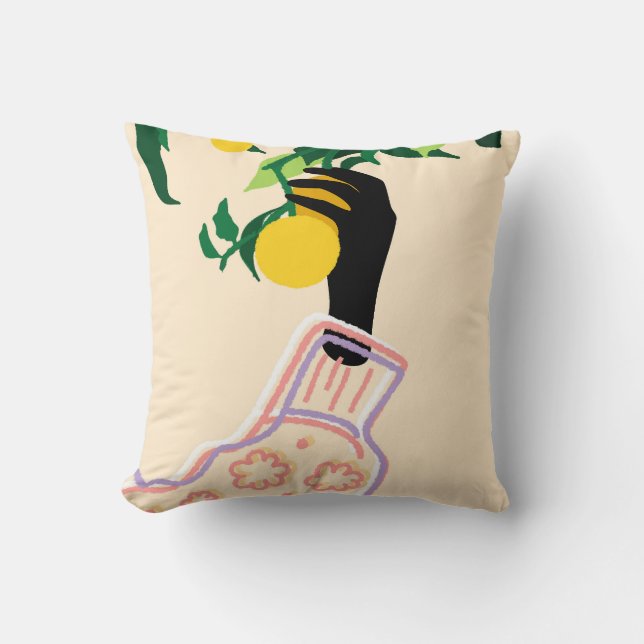 Citrus-Touch Kissen (Vorderseite)