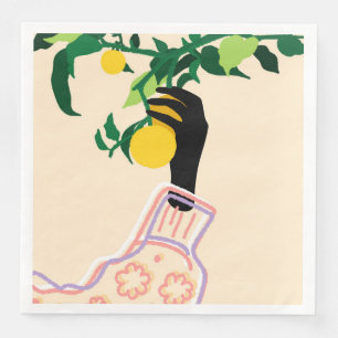 Citrus-Touch Serviette