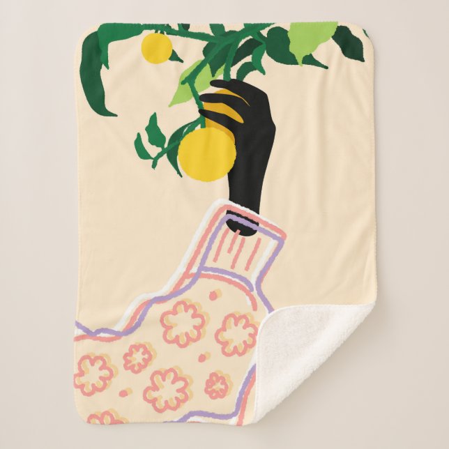 Citrus-Touch Sherpadecke (Vorderseite)