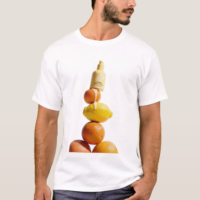 Citrus Tower mit Tiny Bottle T-Shirt (Vorderseite)