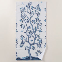 Citrus Tree Chinoiserie Strandtuch