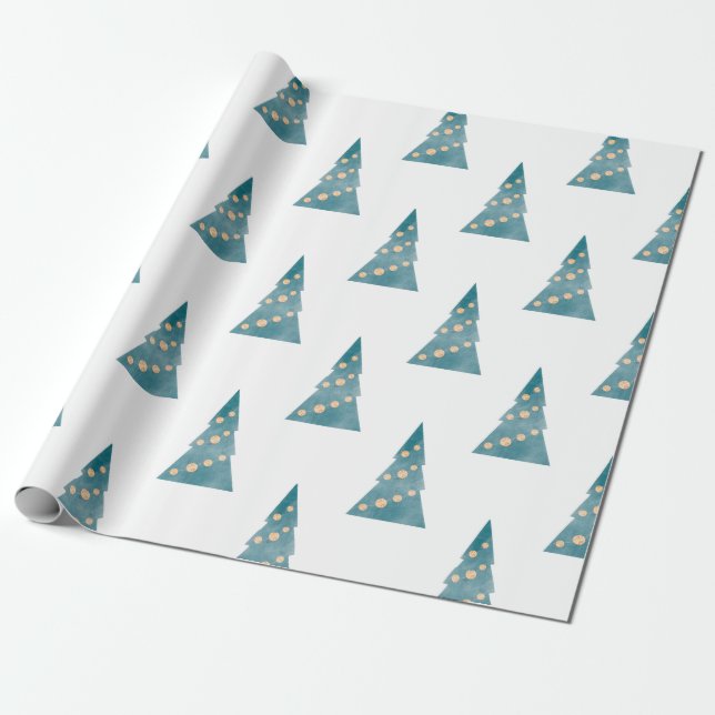 Citrus Tree Garland Wrapping Paper Geschenkpapier (Ungerollt)