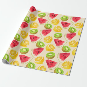 Citrus Wrapping Paper Geschenkpapier
