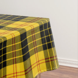 Citrus Yellow Black Kariert Tischdecke