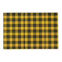 Citrus Yellow Kariert Paper Tischsets