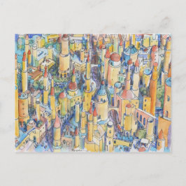 Citta' di fantasia feiertagspostkarte