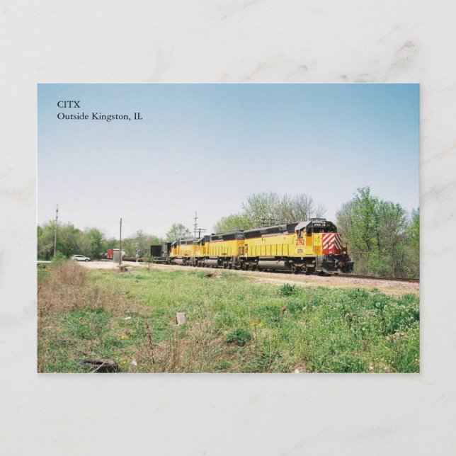 CITX-Motors im Frühjahr Postkarte (Vorderseite)