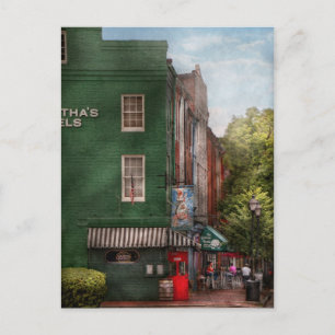 City - Baltimore, MD - Fells Point, MD - Bertha's  Postkarte
