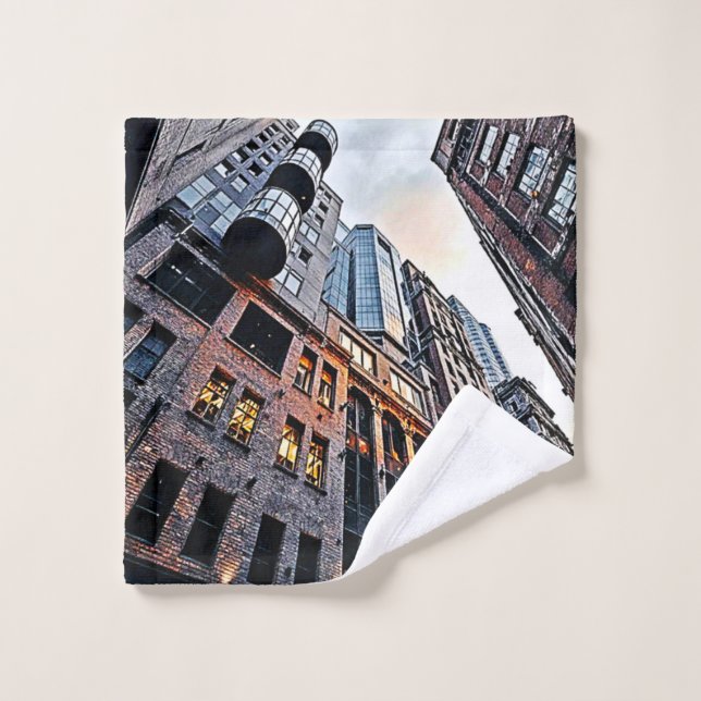 City Brick Majesty Badhandtuch Set (Waschlappen)