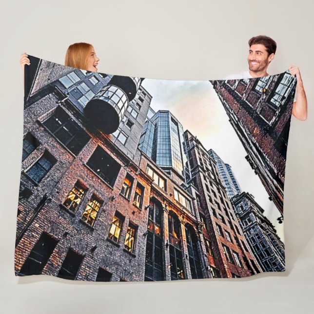 City Brick Majesty Fleecedecke (Beispiel)