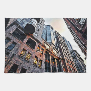 City Brick Majesty Geschirrtuch
