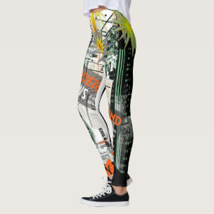 City Chat Leggings