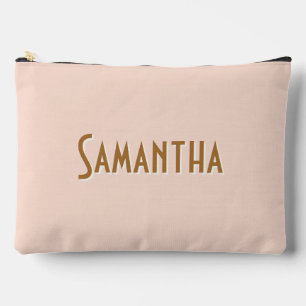 City Chic Pale Orange Bachelorette Zubehörtasche