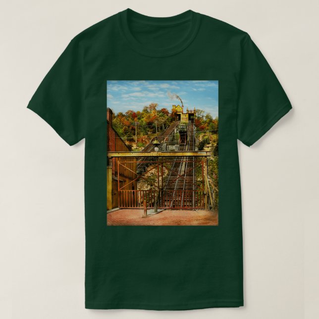 City Cincinnati OH Preis Hill Incline 1906 T-Shirt (Design vorne)