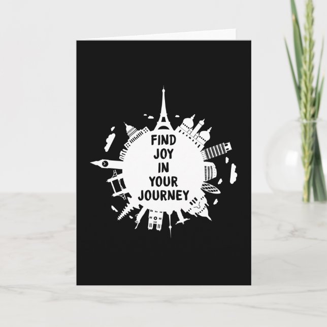 City Cityscape Skyline Funny Geschenk Karte (Vorderseite)