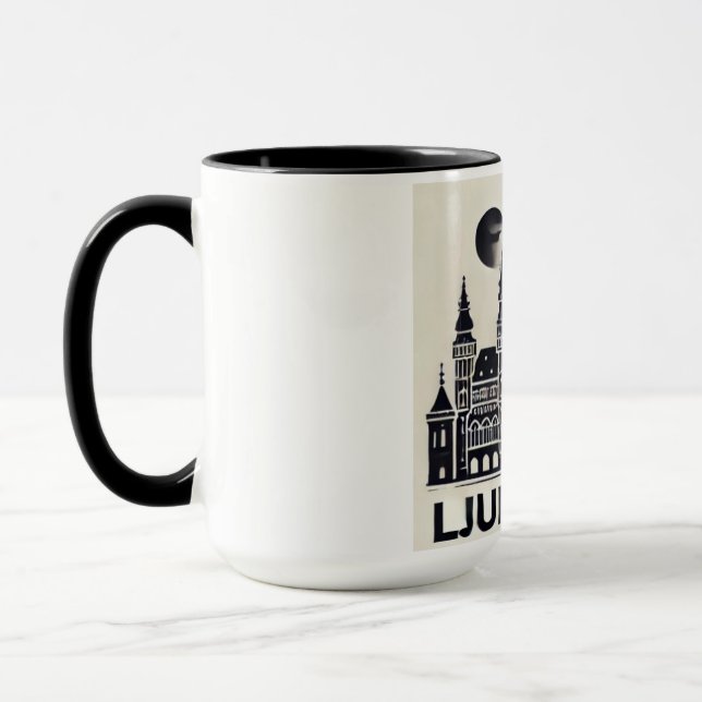 City coffee Tasse - Ljubliana (Links)