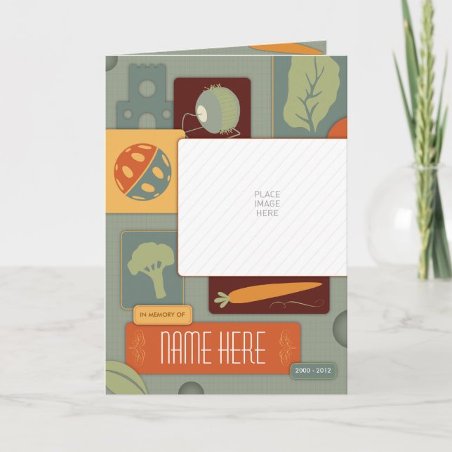 "City Critters" Begrüßungskarte Karte (Vorderseite)