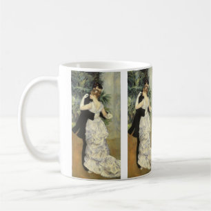 City Dance by Pierre Renoir, Vintage Fine Art Tasse