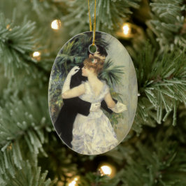 City Dance by Pierre Renoir, Vintage Kunst Keramikornament