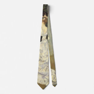 City Dance by Pierre Renoir, Vintage Kunst Krawatte