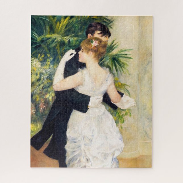 City Dance, Dance in Town by Pierre Auguste Renoir Puzzle (Vertikal)