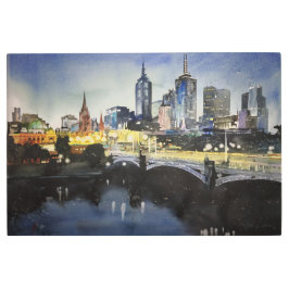 City Escape Aquarell auf Papier