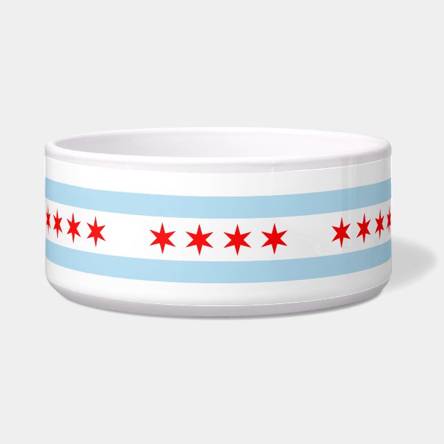 City Flag of Chicago (Illinois) Napf (Vorderseite)