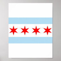 City Flag of Chicago (Illinois)