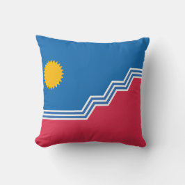 City Flag of Sioux Falls (South Dakota) Kissen