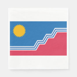 City Flag of Sioux Falls (South Dakota) Serviette