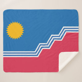 City Flag of Sioux Falls (South Dakota) Sherpadecke