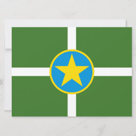 City Flag von Jackson (Mississippi) Karte