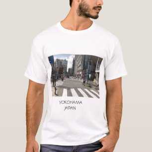 City Foto Yokohama City, JAPAN Fleece Bla T-Shirt