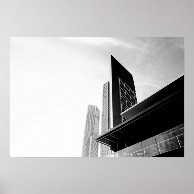 City Gebäude Poster (Vorne)