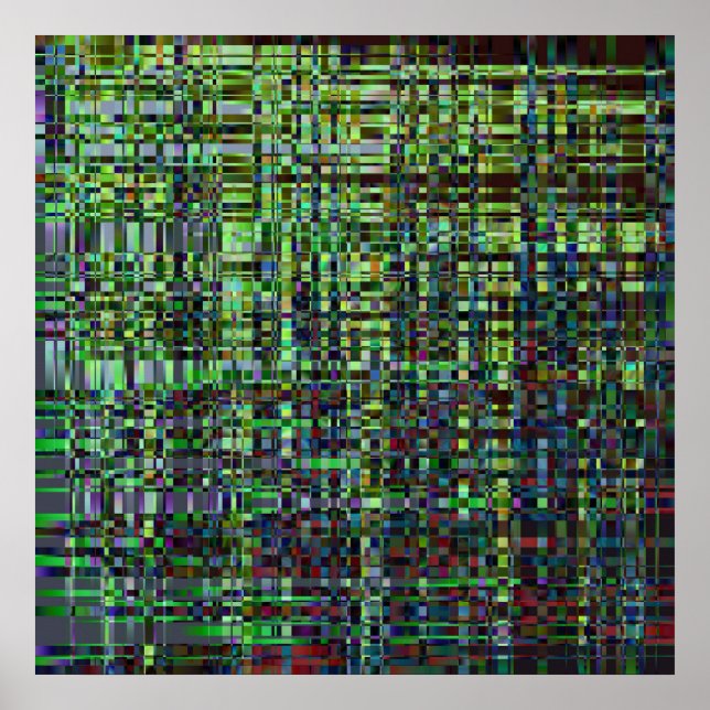 City Grid Poster (Vorne)