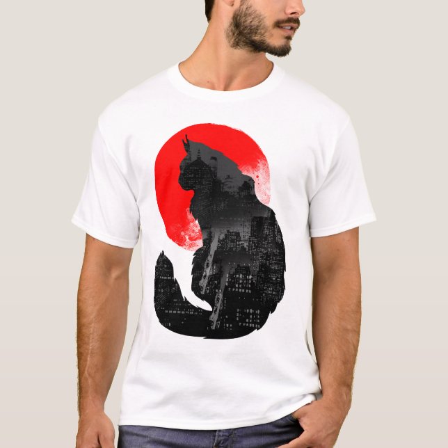 City house cat T-Shirt (Vorderseite)