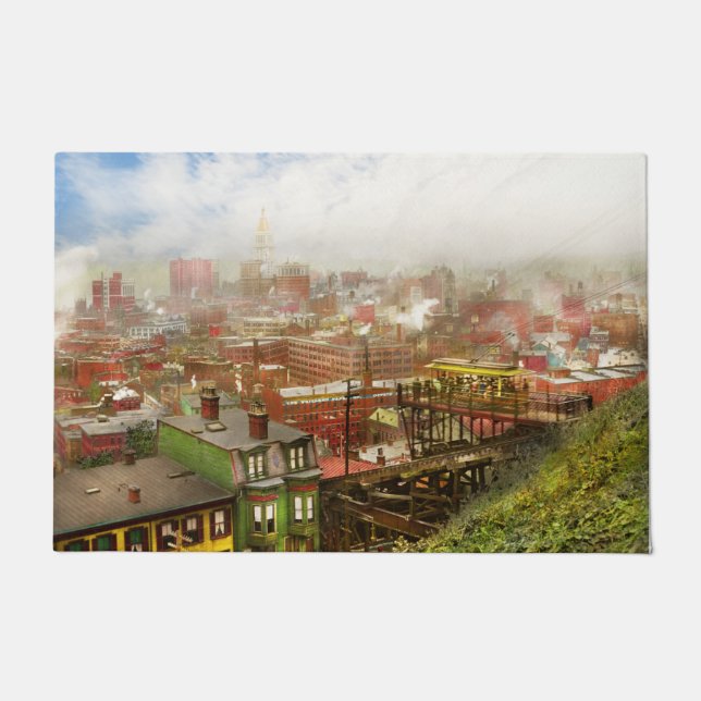 City - I can see my house from here 1915 Fußmatte (Vorderseite)