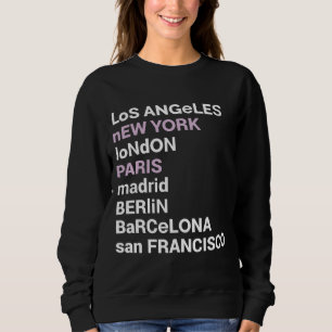 City Liebe - City List Los Angeles  Sweatshirt
