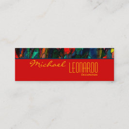City Life ~ UNISEX Business Cards Mini Visitenkarte