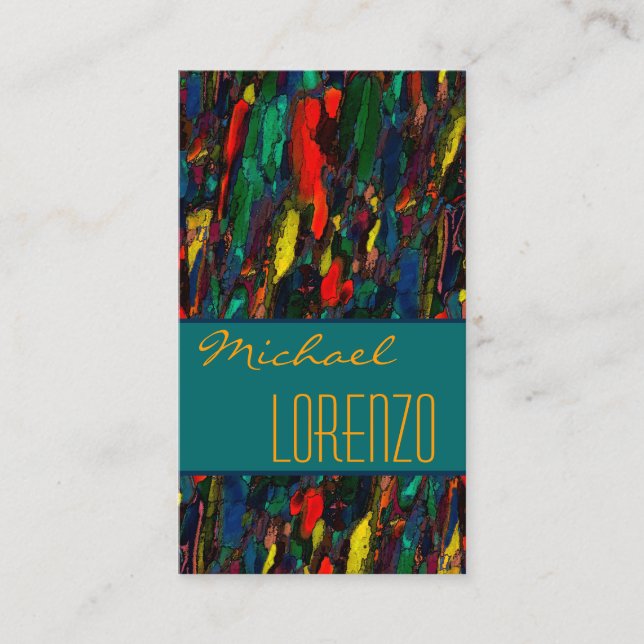 City Life ~ UNISEX Business Cards Visitenkarte (Vorderseite)