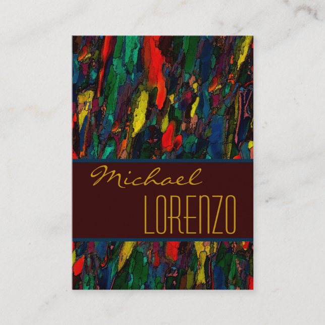 City Life - UNISEX / PEAR PAPIER Visitenkarte (Vorderseite)