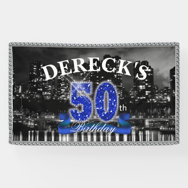 City Lights Fabulous 5x5 Banner (Horizontal)