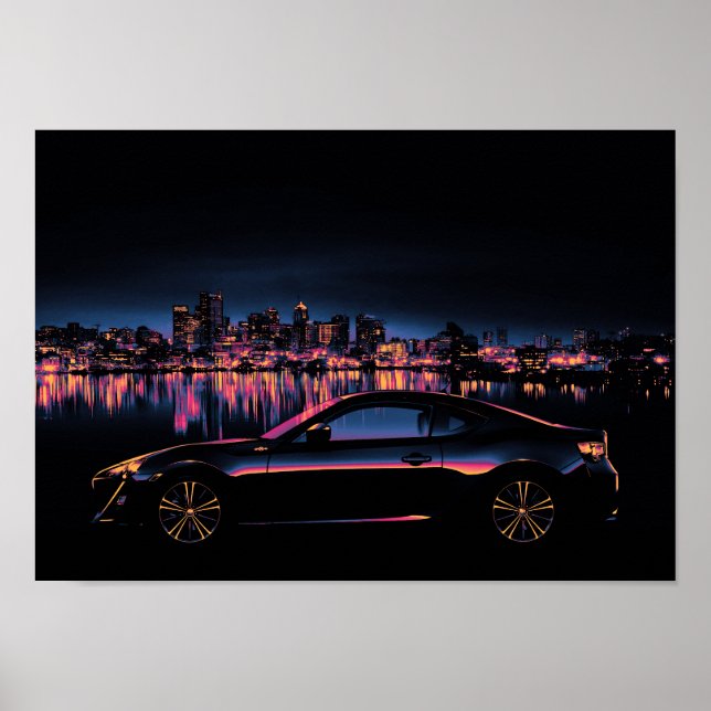 City Lights Poster (Vorne)