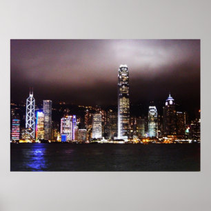 City Lights Print Poster