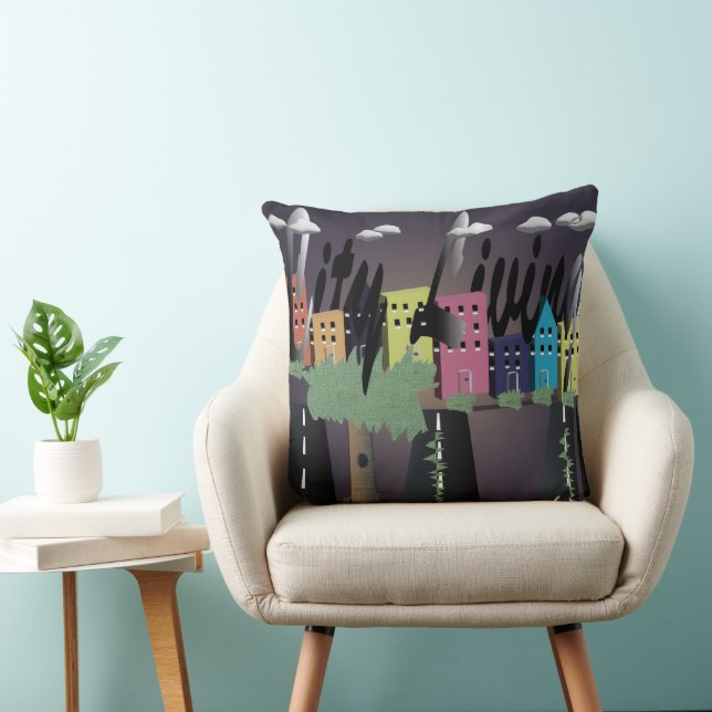 City Living Pillow Kissen (Stuhl )