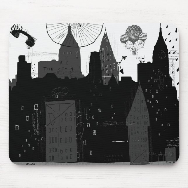 City Mouse Pad Mousepad (Vorne)