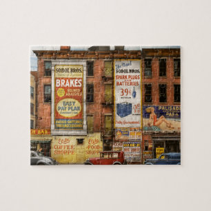 City - New York NY - Elite Lunch Bar 1938 Puzzle
