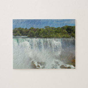City - Niagara NY - The American Falls in Niagara Puzzle