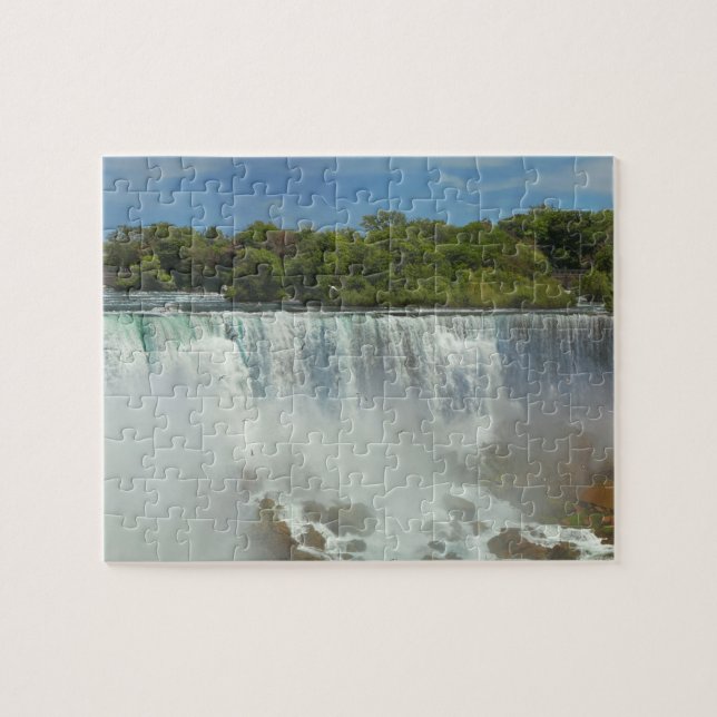 City - Niagara NY - The American Falls in Niagara Puzzle (Horizontal)