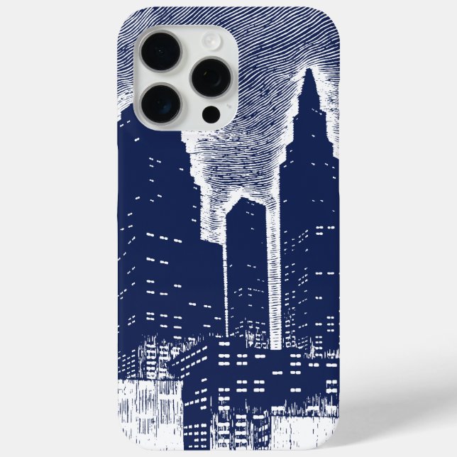 City Night Lights City Skyline Case-Mate iPhone Hülle (Rückseite)